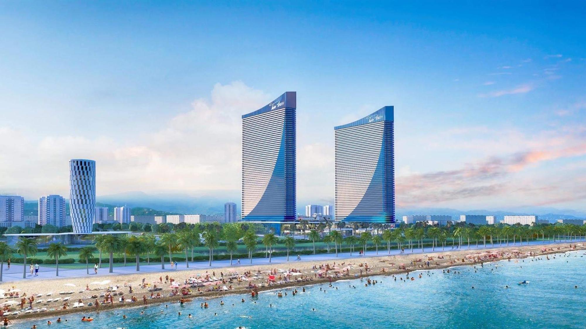 Aparthotel Orbi City Luxury Towers Batumi Exterior foto
